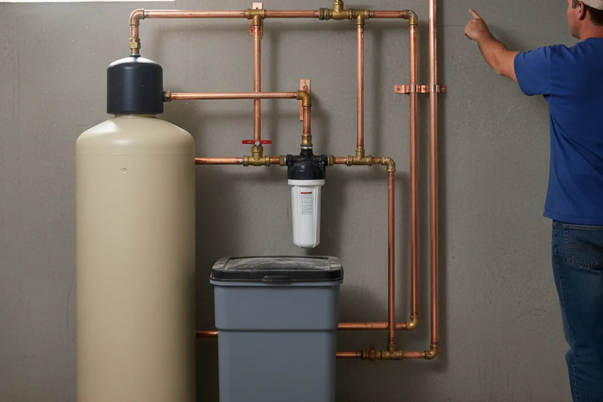 Whole-house water treatment system installed in West Lafayette